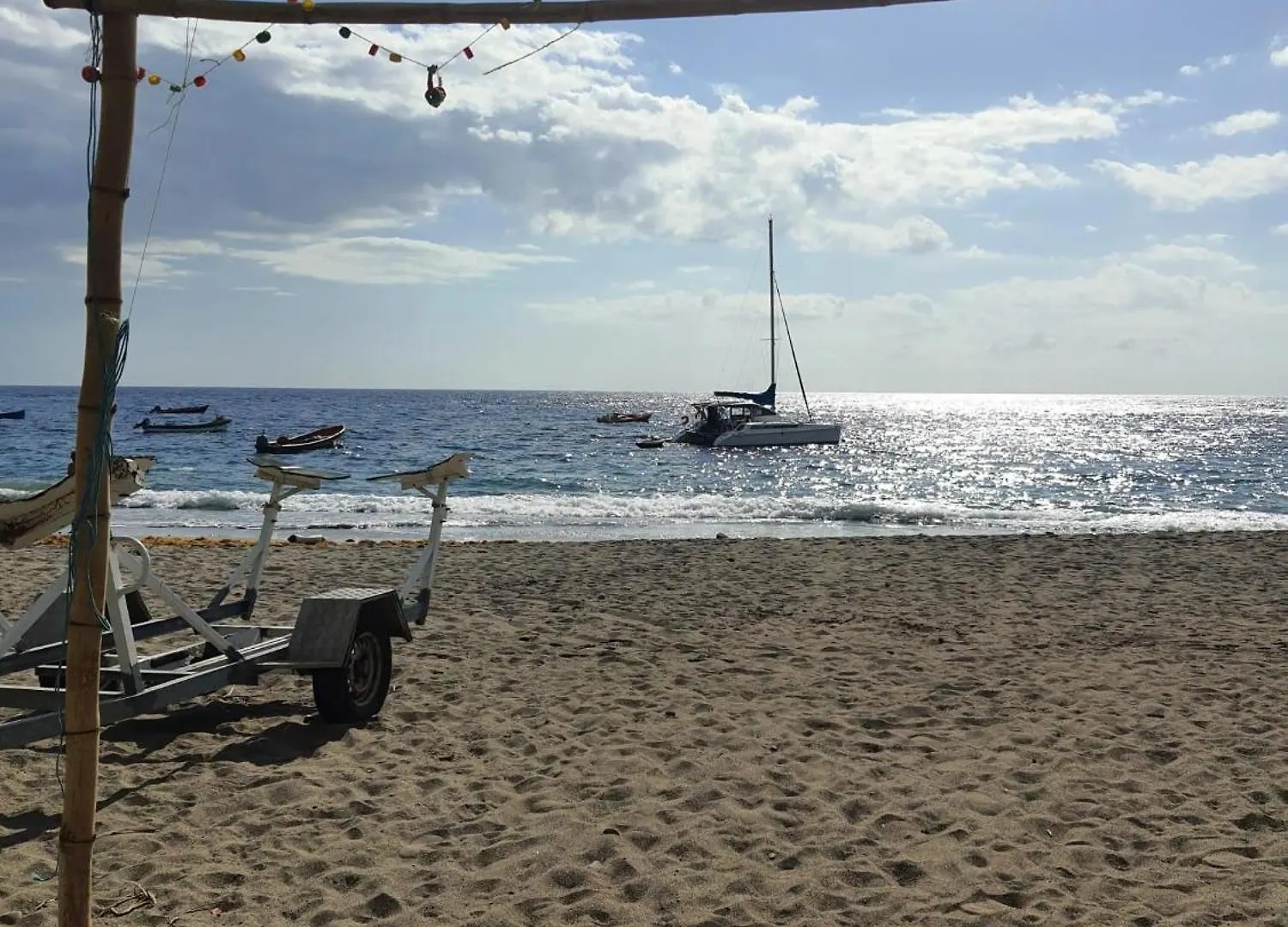 דירה לה קברה Appartement Cosy Au Carbet Avec Balcon Et Vue Sur Mer 70 M²